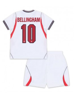 Billige England Jude Bellingham #10 Hjemmedraktsett Barn VM 2026 Kortermet (+ Korte bukser)